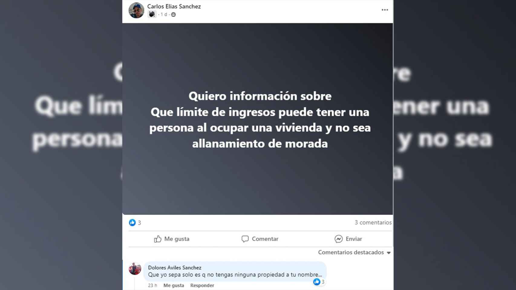 Así funciona el mercado negro de viviendas para okupas en Facebook