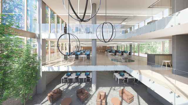 Render del proyecto de reapertura de las Galerías Wagner junto al Turó Park de Barcelona