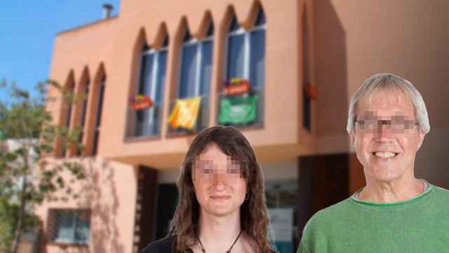 Miquel Nieto, a la izquierda, y Àngel Puig, a la derecha, los detenidos en Argentona