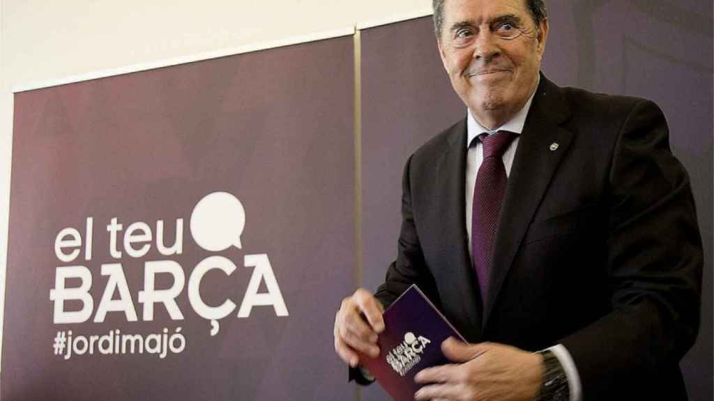 Jordi Majó, en la campaña presidencial del Barça en 2015