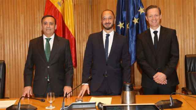 Eduardo Pastor, Alfonso Rodríguez Gómez de Celis y Bernd Grabner