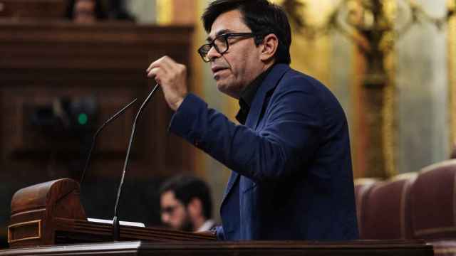 El diputado de Sumar y En Comú Podem, Gerardo Pisarello, en el Congreso