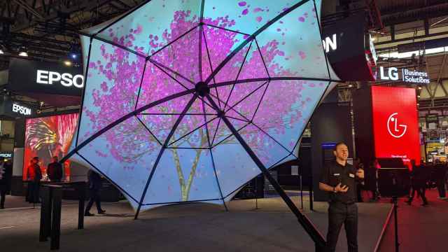 'Stand' de Epson en la feria ISE