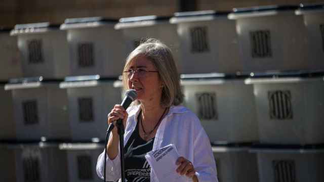 La presidenta de la ANC, Dolors Feliu