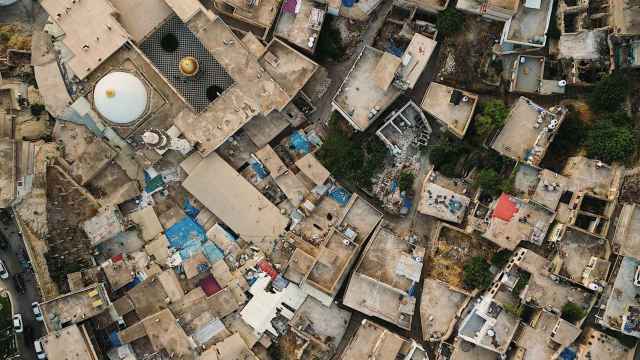 Barrio visto desde arriba