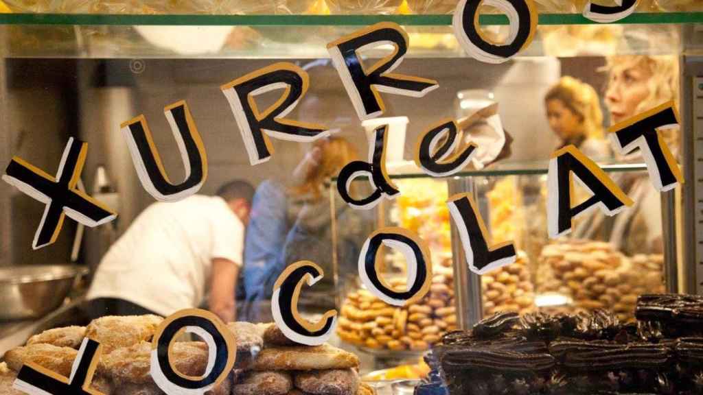Imagen de la churrería Manuel San Román de Barcelona