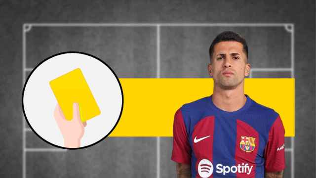 Joao Cancelo: tarjeta amarilla