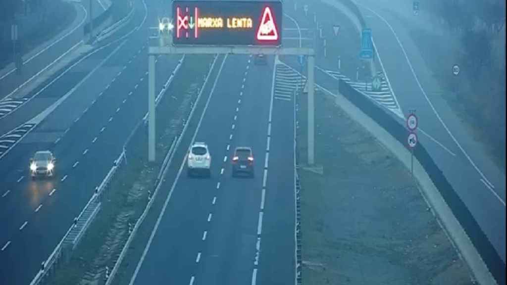 Una carretera tallada, segons Trànsit