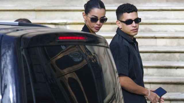 Llegada de Joana Sanz, mujer de Dani Alves al Juzgado