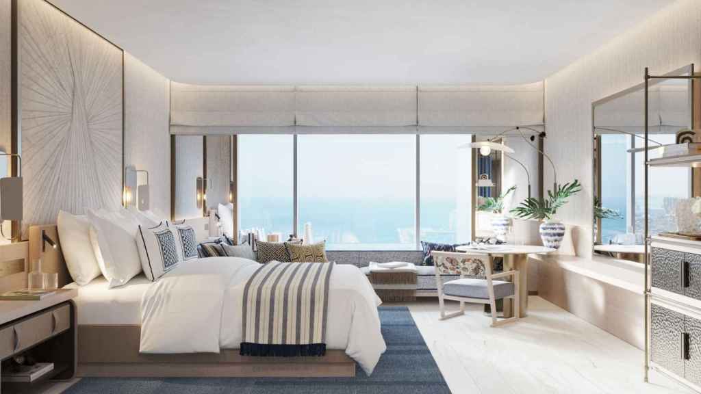 Una renderización del nuevo Hotel Arts