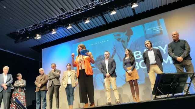 Cinta Pascual, presidenta de Acra y CEAPs, en una conferencia reciente