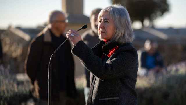 La presidenta de la Asamblea Nacional Catalana (ANC), Dolors Feliu