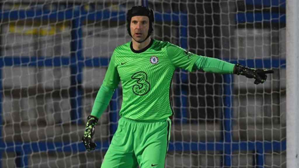 Peter Cech, guardameta del Chelsea