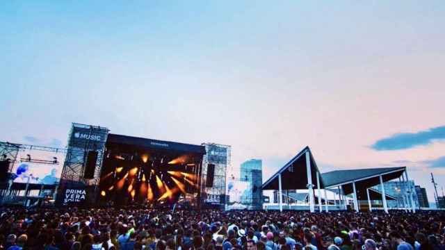 El festival Primavera Sound, al atardecer