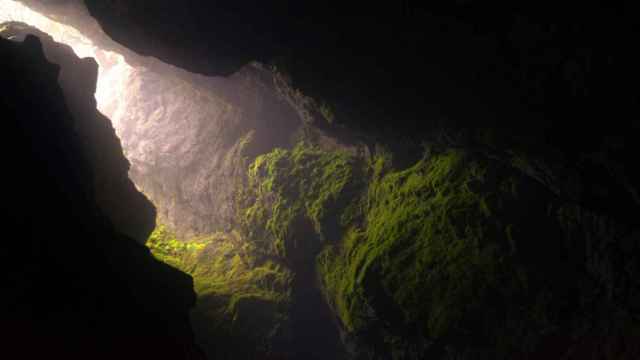 Imagen de archivo de una cueva