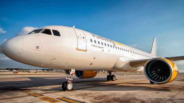 Un avión de Vueling