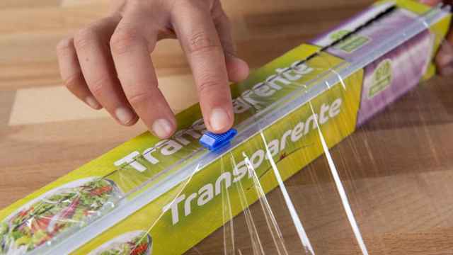 El nuevo sistema de corte del fim transparente de Mercadona