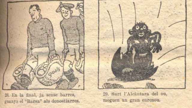La palabra 'Barsa', escrita en una aleluya de 1921