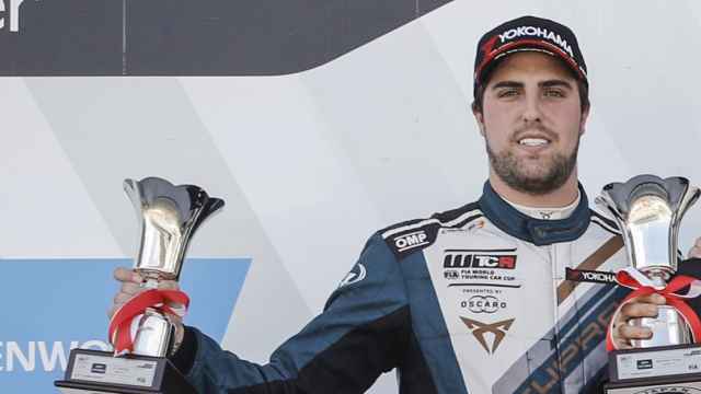 El piloto Pepe Oriola, atracado el martes en Barcelona