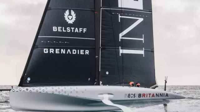 'Britannia', uno de los barcos que competirán en la Copa América de 2024