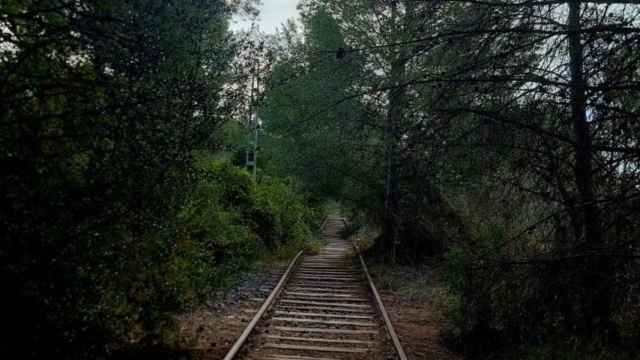 Vías de tren de El Catllar