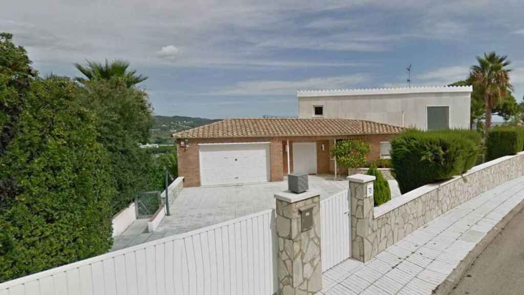El chalet de Xavi Hernández en la Costa Brava, visto desde fuera