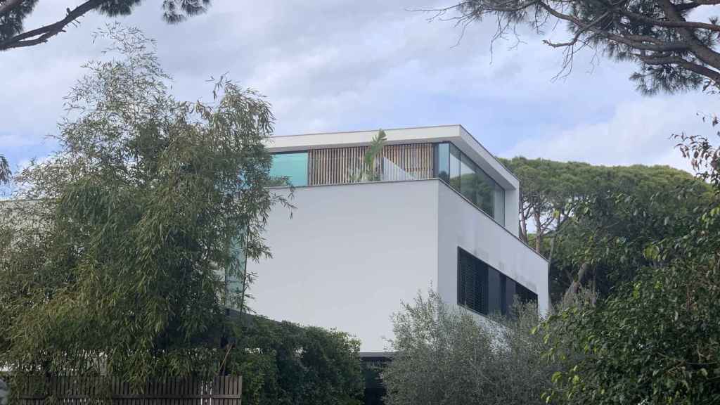 Una vista exterior de la mansió on viu Robert Lewandowski