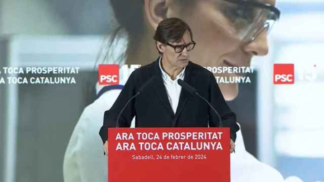 Salvador Illa, líder del PSC