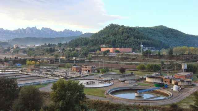 Depósito de de residuos de las minas de Iberpotash en Sallent