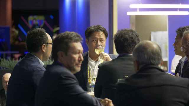 Directivos en el Mobile World Congress 2024 de Barcelona