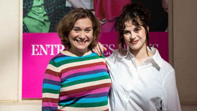 Las actrices Anna Barrachina y Elisabet Casanovas