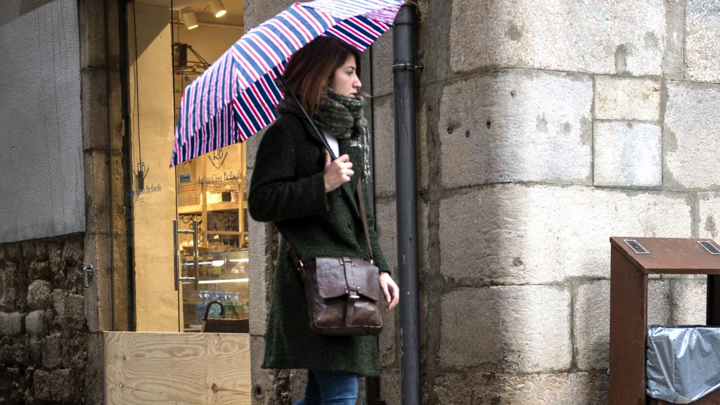 Lluvia en Girona