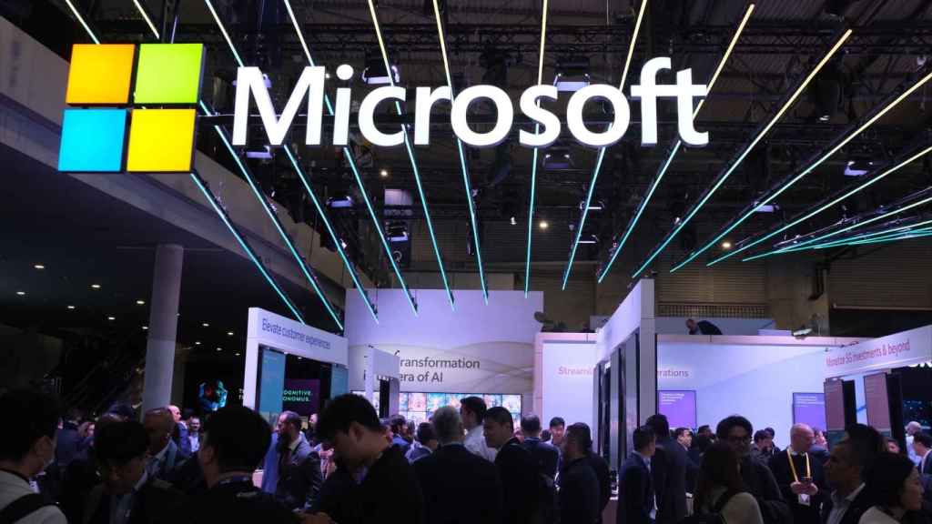 El estand de Microsoft en el Mobile