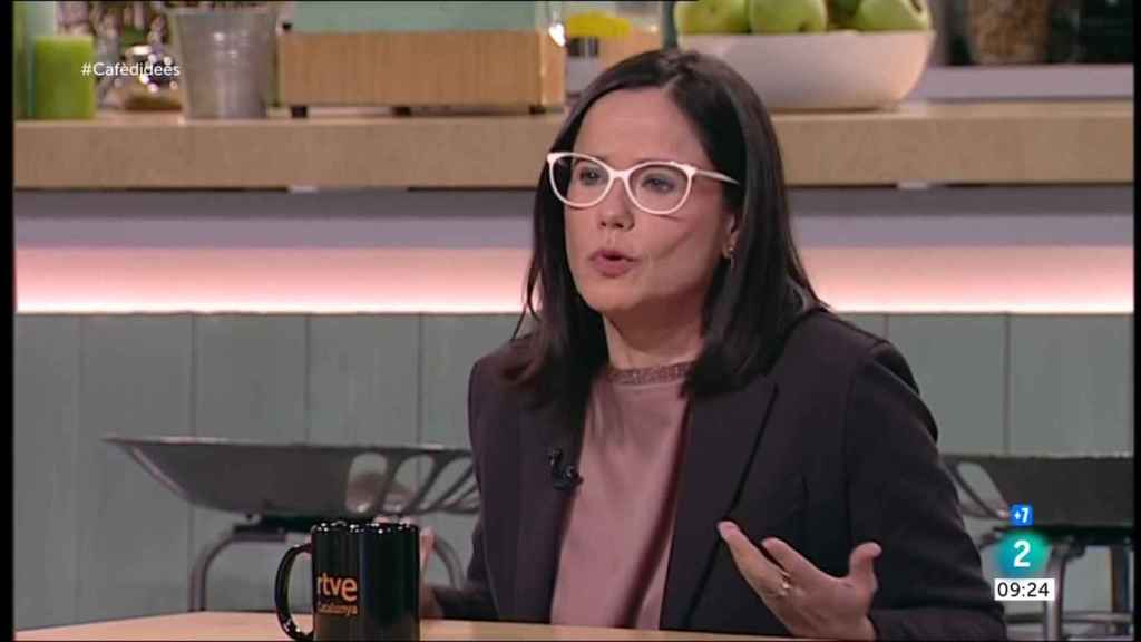 Cinta Pascual, fundadora de L'Onada Serveis, en el Congreso