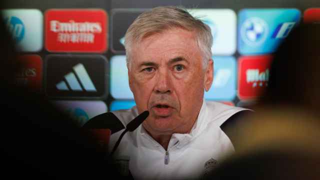 Carlo Ancelotti, en la rueda de prensa previa a la visita de Mestalla