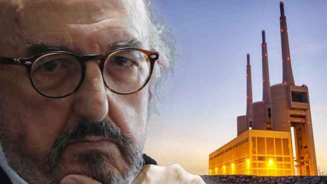 Jaume Roures y las Tres Chimeneas del Besòs cuando estén terminadas