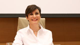 La ministra de Vivienda y Agenda Urbana, Isabel Rodríguez, durante la Comisión de Vivienda y Agenda Urbana en el Congreso el pasado 25 de enero