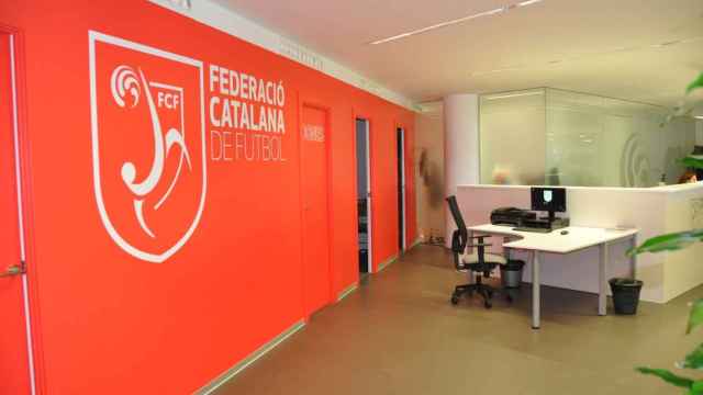 Sede central de la Federación Catalana de Fútbol (FCF) en Barcelona