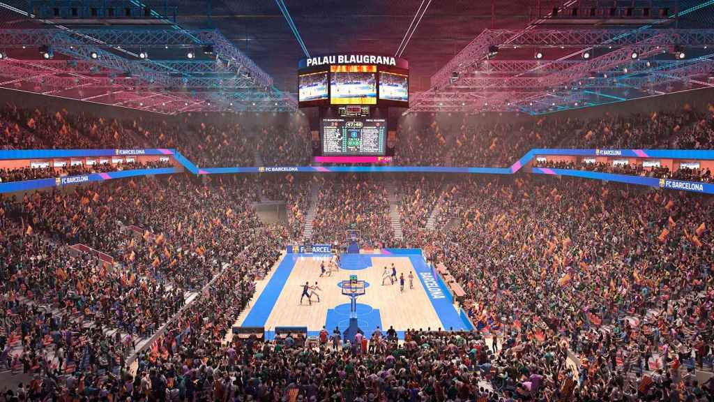 El disseny del nou Palau Blaugrana, el futur pavelló del Barça