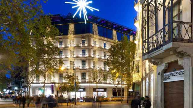 Vista del Hotel Condes de Barcelona, de la familia Cadarso