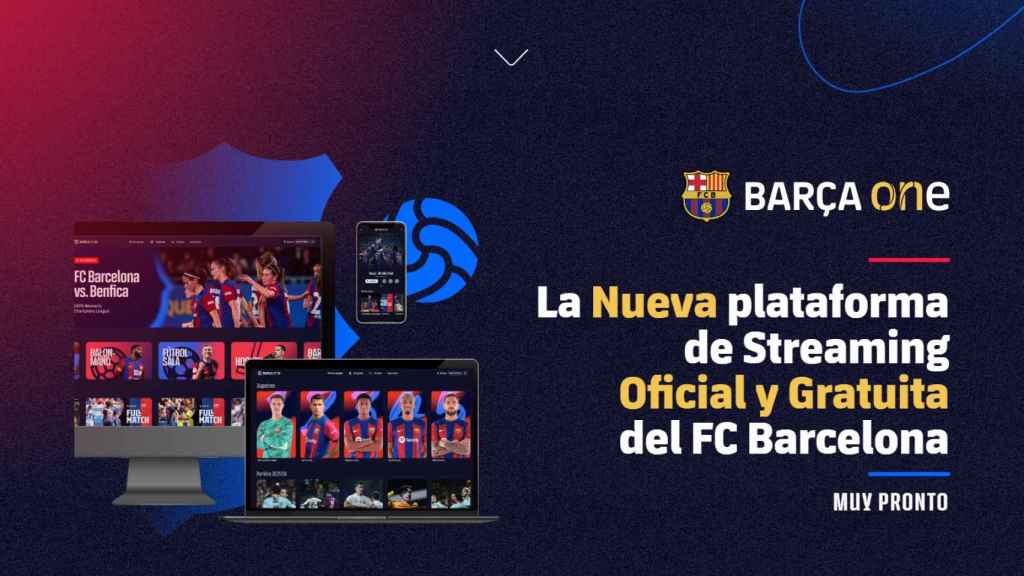 Barça One, la nova plataforma de streaming del FC Barcelona