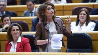 La vicepresidenta primera del Gobierno y ministra de Hacienda, María Jesús Montero