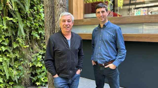 Francesc Estabanell (i.) y Josep Solé (d.)