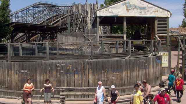 La atracción de Port Aventura Tomahawk