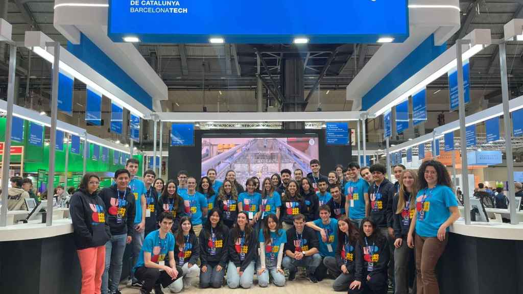 El estand de la UPC en el Salón de la Enseñanza