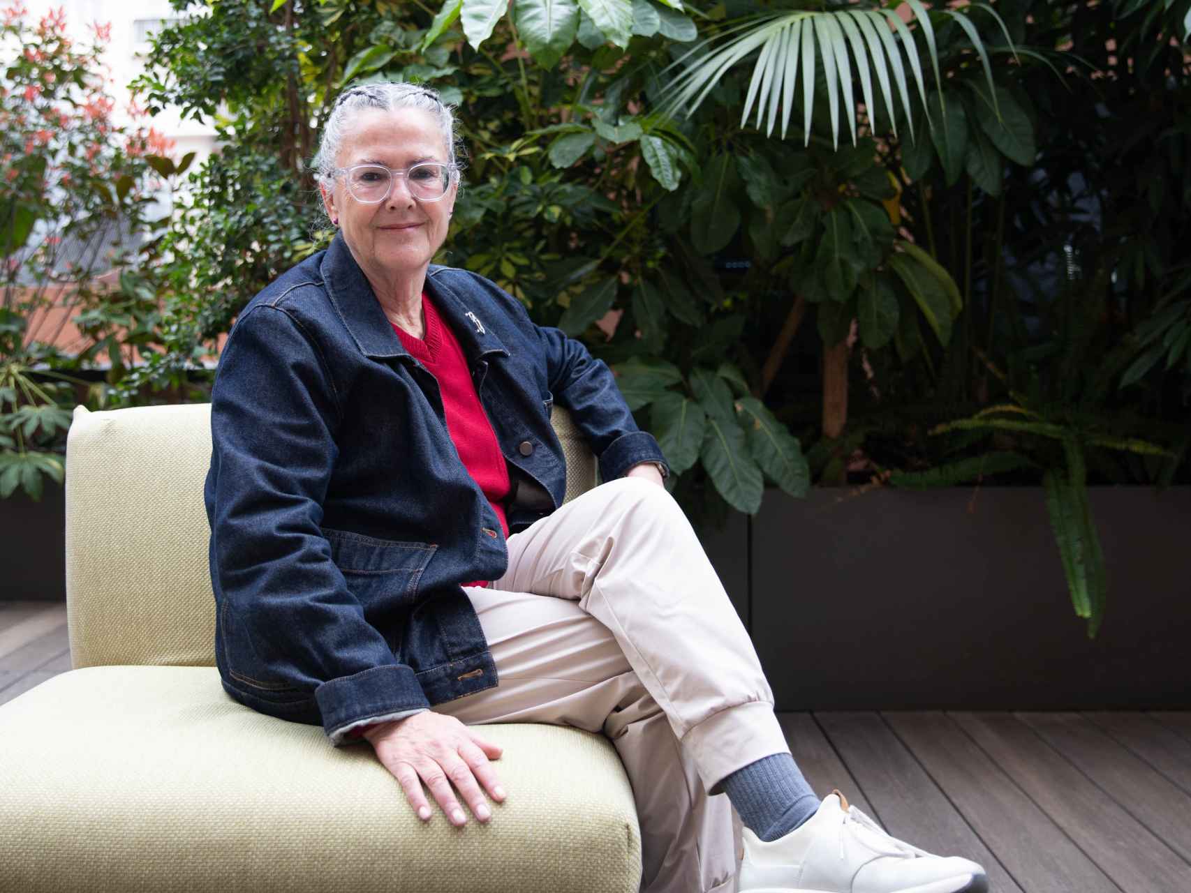 La escritora Mercè Ibarz