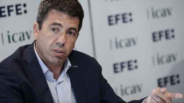 El presidente del PP en la Comunidad Valenciana, Carlos Mazón