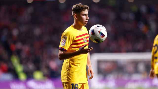 El futbolista del Barça Fermín López