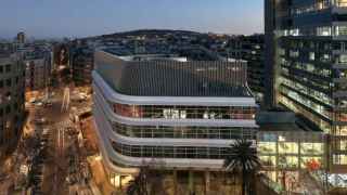 El edificio Aura en el antiguo El Corte Inglés de Francesc Macià