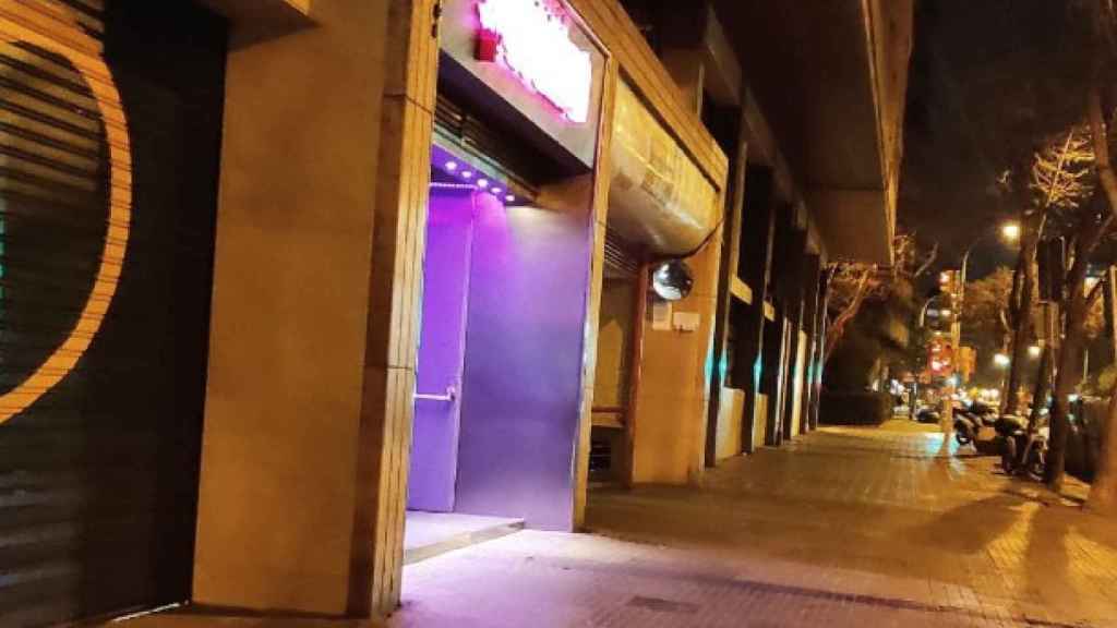 El 'strip club' Bacarrá, antes del cierre